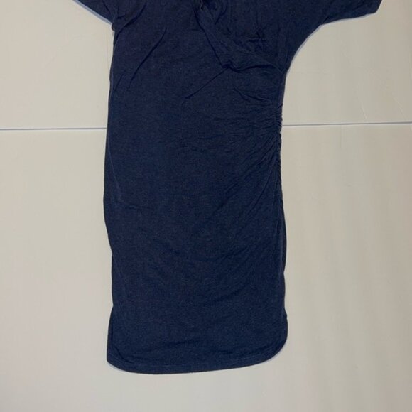 Banana Republic Blue Faux Wrap Dress - Women’s Size Large - Picture 4 of 7